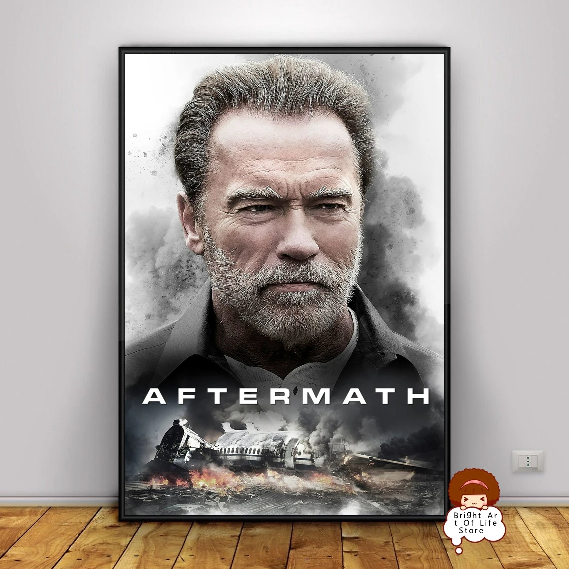 

Aftermath (2017) Обложка для плаката из фильма, фотопечать на холсте, настенное искусство, домашний декор (без рамки)