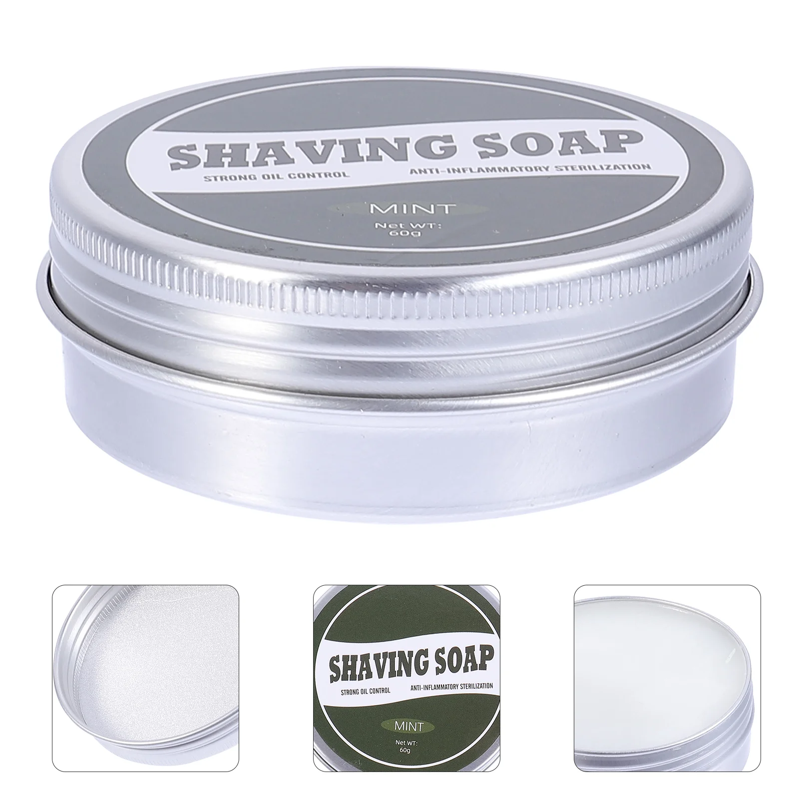 

Sandalwood Shaving Cream Moisturize Men Facial Supply Bathing Body Cleaning Care Shave Beard