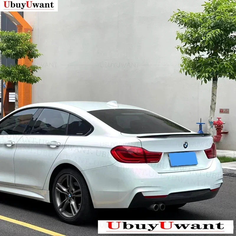 Фото Спойлер P STYLE для BMW F36 GRAND COUPE 4-дверный 420i 425i 428i 2013-2019, задний спойлер на крышку багажника из ABS-пластика №3