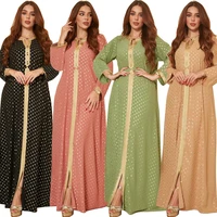 ramadan eid mubarak kaftan satin abaya dubai turkey islam saudi pakistan muslim dress for women robe arabe longue djellaba femme