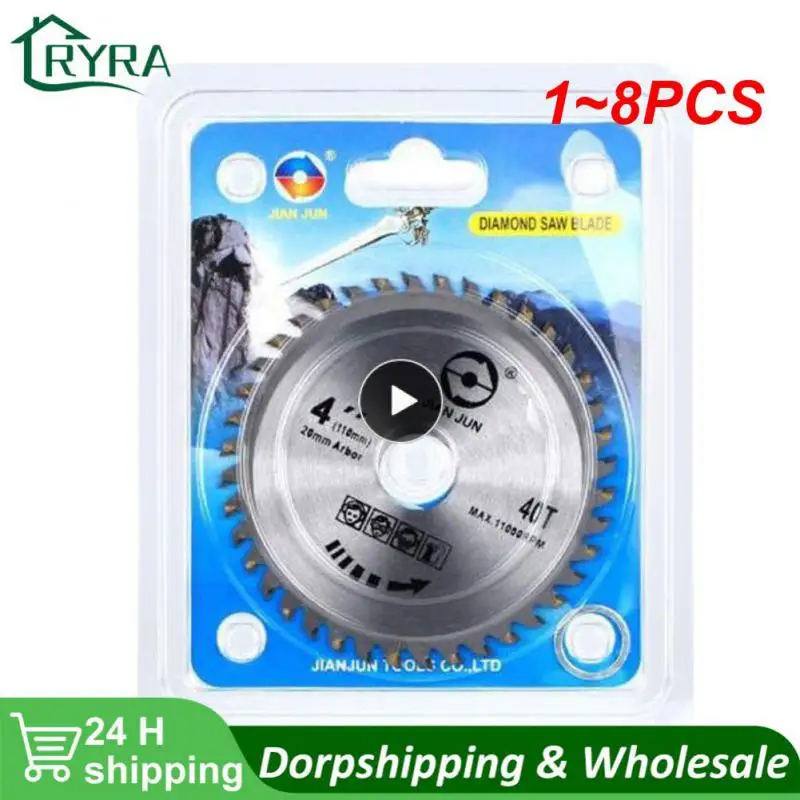 

1~8PCS 105mm Circular Saw Blade Disc Wood Cutting Tool Bore Diameter 20mm For Rotary Tool Woodworking