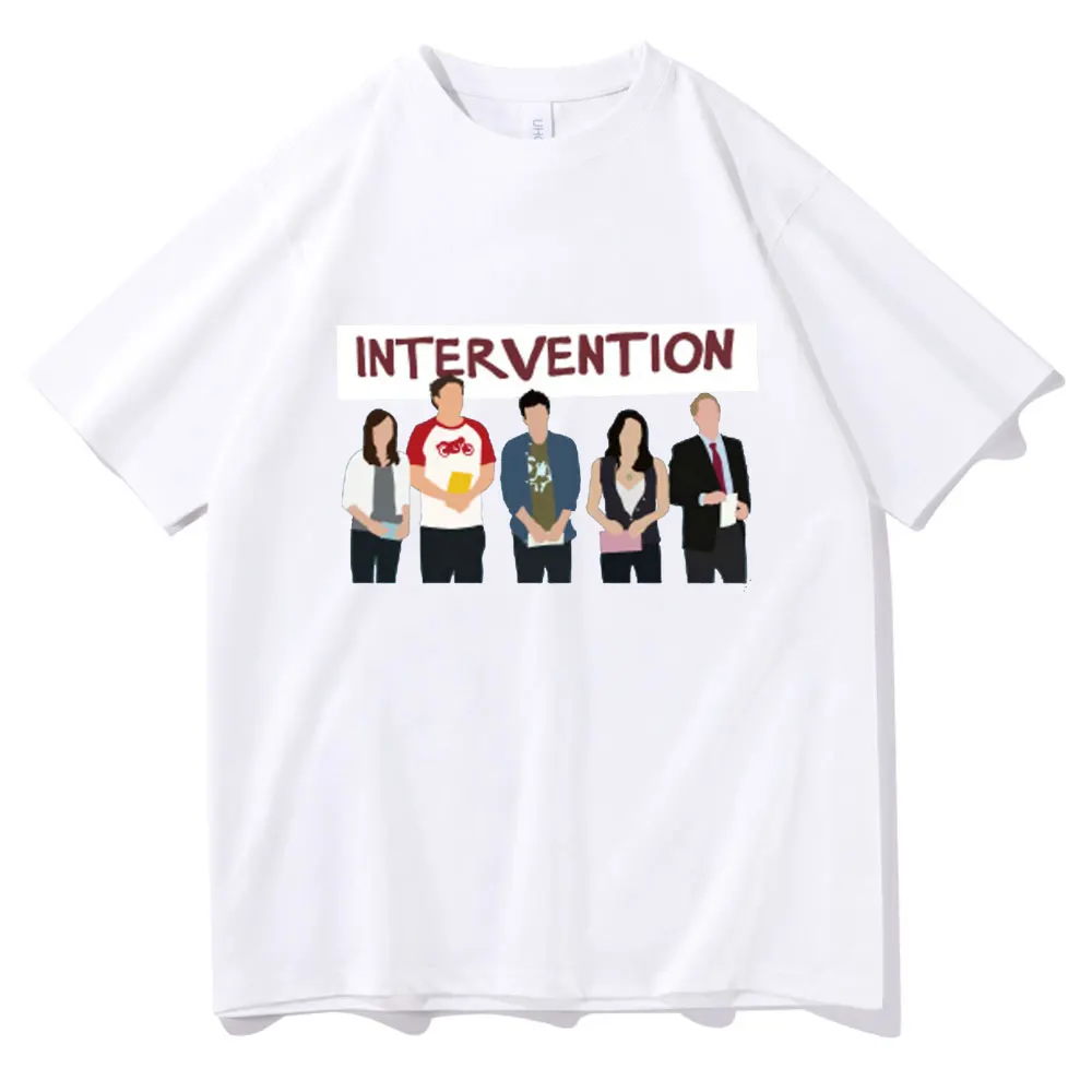 

2022 New Intervention How I Met Your Mother Tee Short Sleeve HIMYM T-shirt Men Women Fashion Funny Tshirt Man Novelty T Shirts