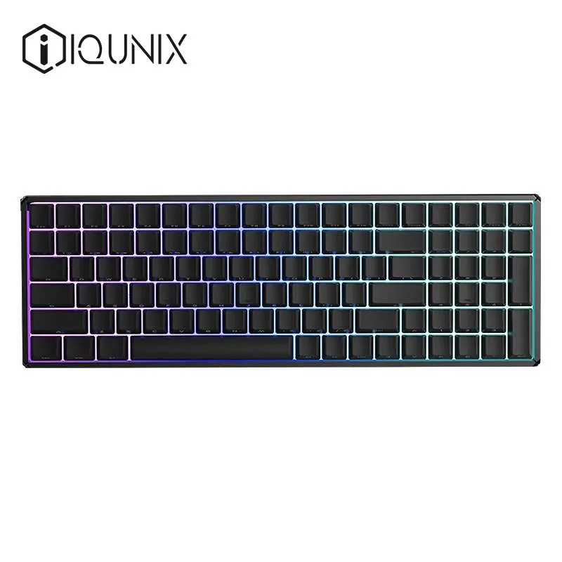 Клавиатура Iqunix F96-knight Беспроводная механическая алюминиевая клавиатура с Rgb