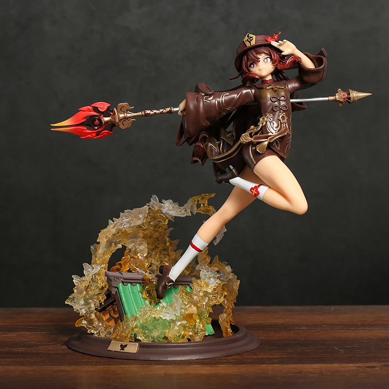 

Genshin Impact Hu Tao Battle Version GK Statue Figure PVC Model Toy Decoration Anime Figurine Gift