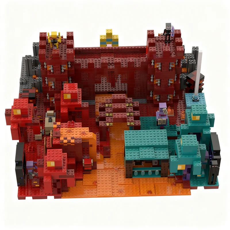 2563 детали MOC: Модель Замка Нэтера, конструктор, архитектурный набор для сборки, развивающая игрушка для детей, идеальный подарок на День рождения или Рождество (art.: 3920dc75eceee) - 3920dc75eceee