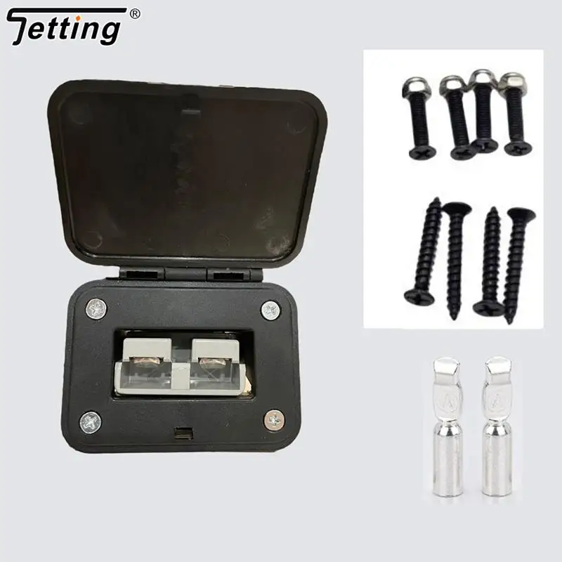 

120 А панель в сборе, совместимая с комплектом штекеров, кронштейн для утопленного монтажа, кронштейн панели с крышкой для автофургона, коннектор для монтажа панели, гнездо