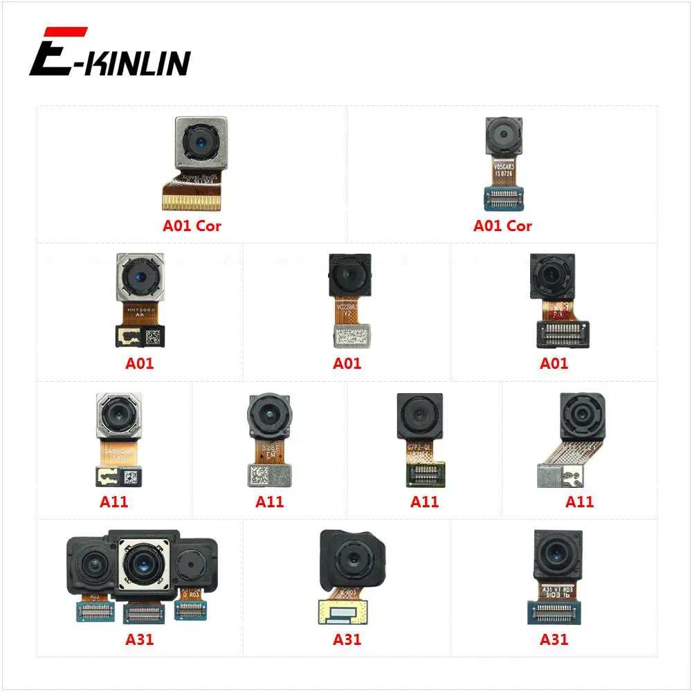 

Ultrawide Telephoto Depth Macro Rear Main Camera For Samsung Galaxy A01 Core A11 A31 A315 A115 Selfie Front Camera Flex Cable