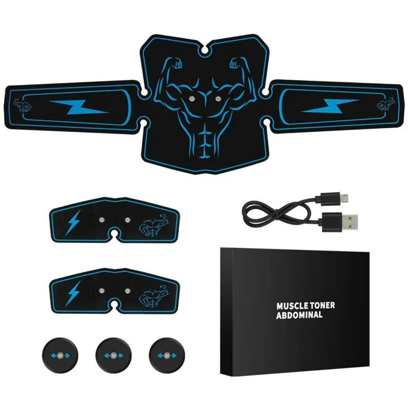 

Trainer Fitness Equipment Electrical New Abdominal Belt Men Hip Gym Stimulation Toner Women Home Muscle Charging