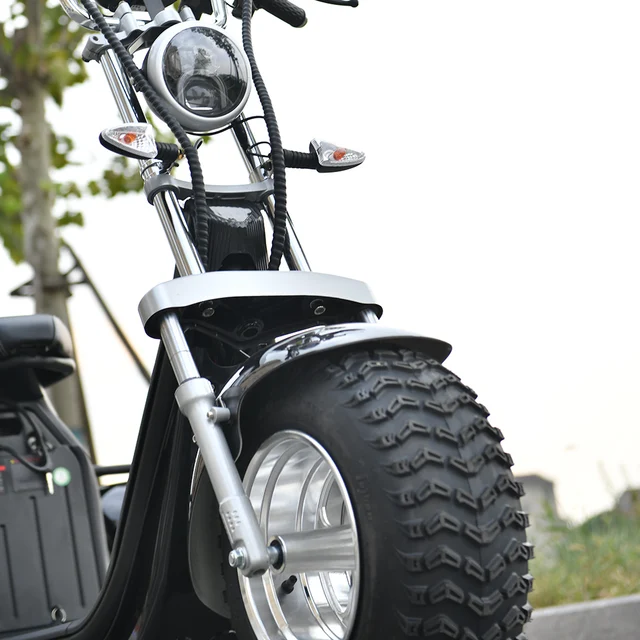 Adult Electric 3 Wheel Scooter 2000W Motor Max Speed 35-45KM/H Max Load 250KG 18 Inch Off road Fat Tire Electric Scooter 3