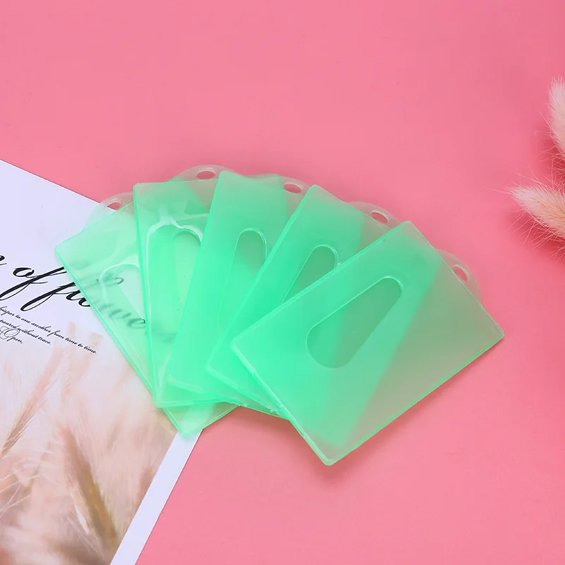 Держатель для удостоверения личности пластиковый цветной держатель мелких