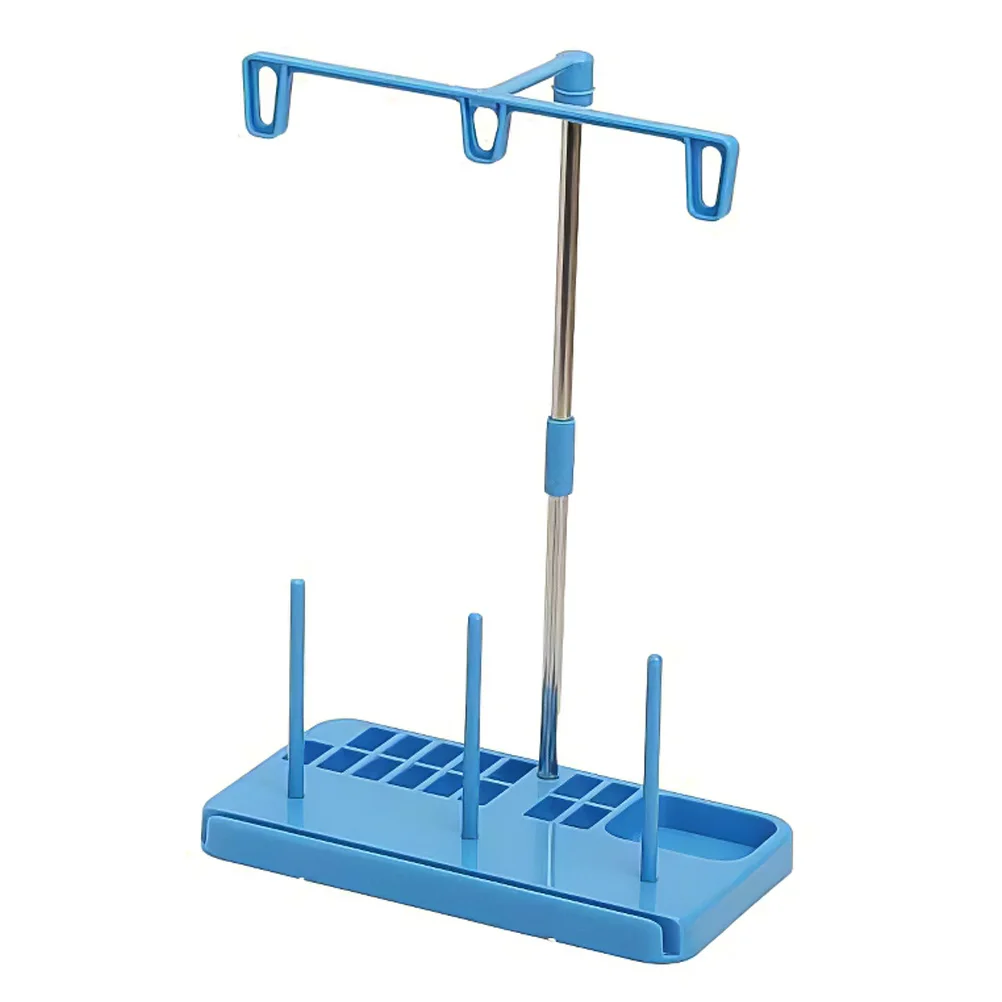 

1 Set Sewing Machine Spool Holders Cone Thread Storage Stands (Sky-blue)