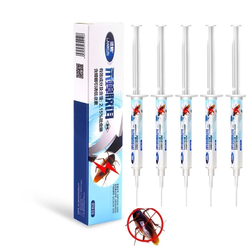 

1pcs/lot Strong attraction Cockroach Medicine 20g Gel Bait Strength Drugs Nontoxic Effects Tube Style Spraying Pest Control