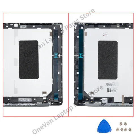 Металлическая крышка для Inspiron 14 5490 5498 серебристого цвета