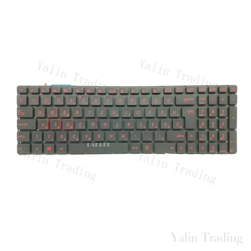 Венгерская клавиатура AA+ для Asus G551J G551JB G551JK G551JM G551JW G551JX, оригинальная, полностью протестированная, сертифицированная, совместимая. (art.: 3920da023d257) - 3920da023d257