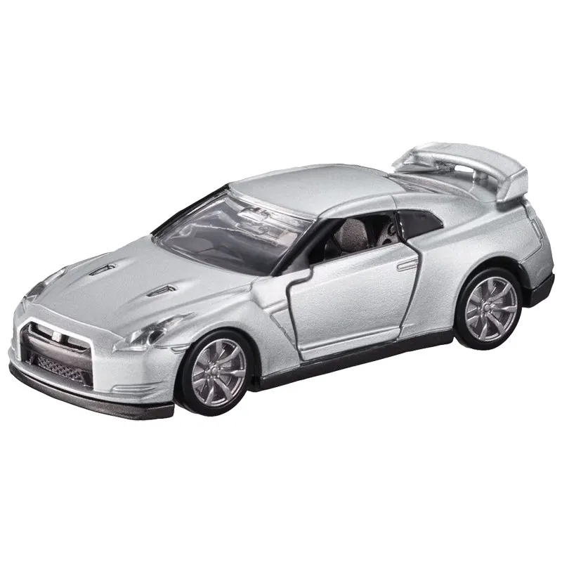 Фото Оригинальная модель автомобиля TAKARA TOMY Tomica Premium №17 Nissan GT-R 1/62 из литого сплава с открывающимися дверями и рабочей подвеской, коллекционная. №2