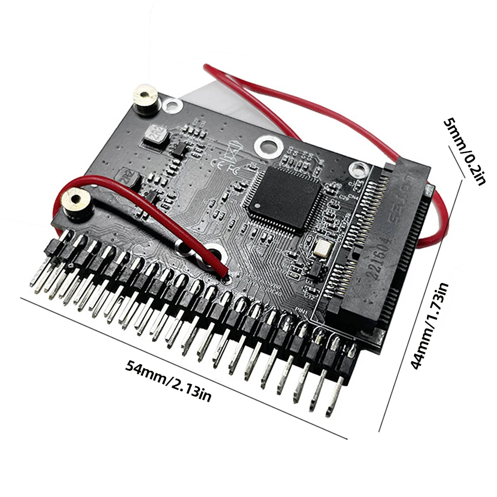 MSATA SSD на 44-контактный 3 5-дюймовый адаптер IDE в PATA адаптер-конвертер для ноутбука