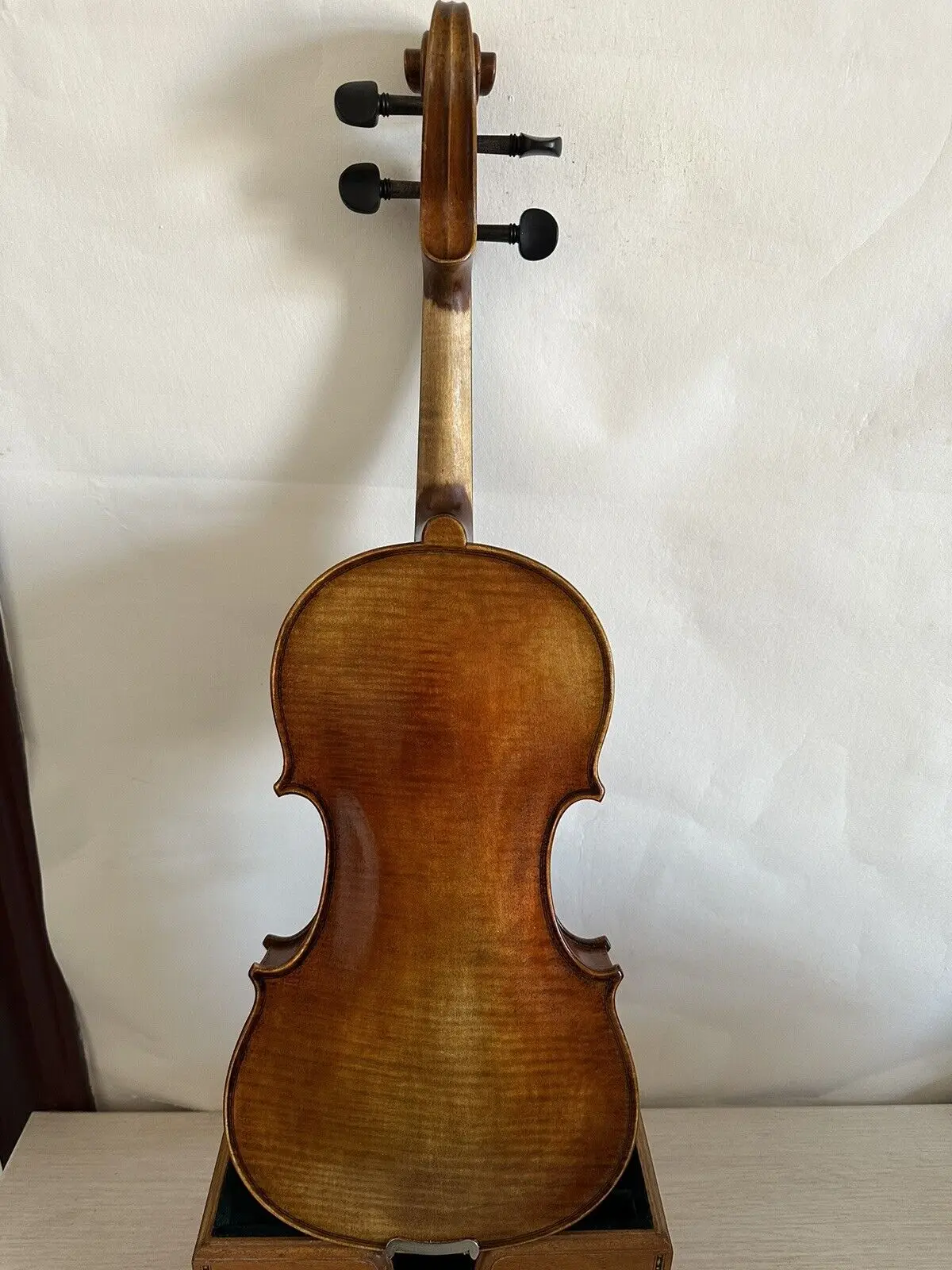 

4/4 violin Guarneri model 1 PC flamed maple back spruce top hand carved 3048