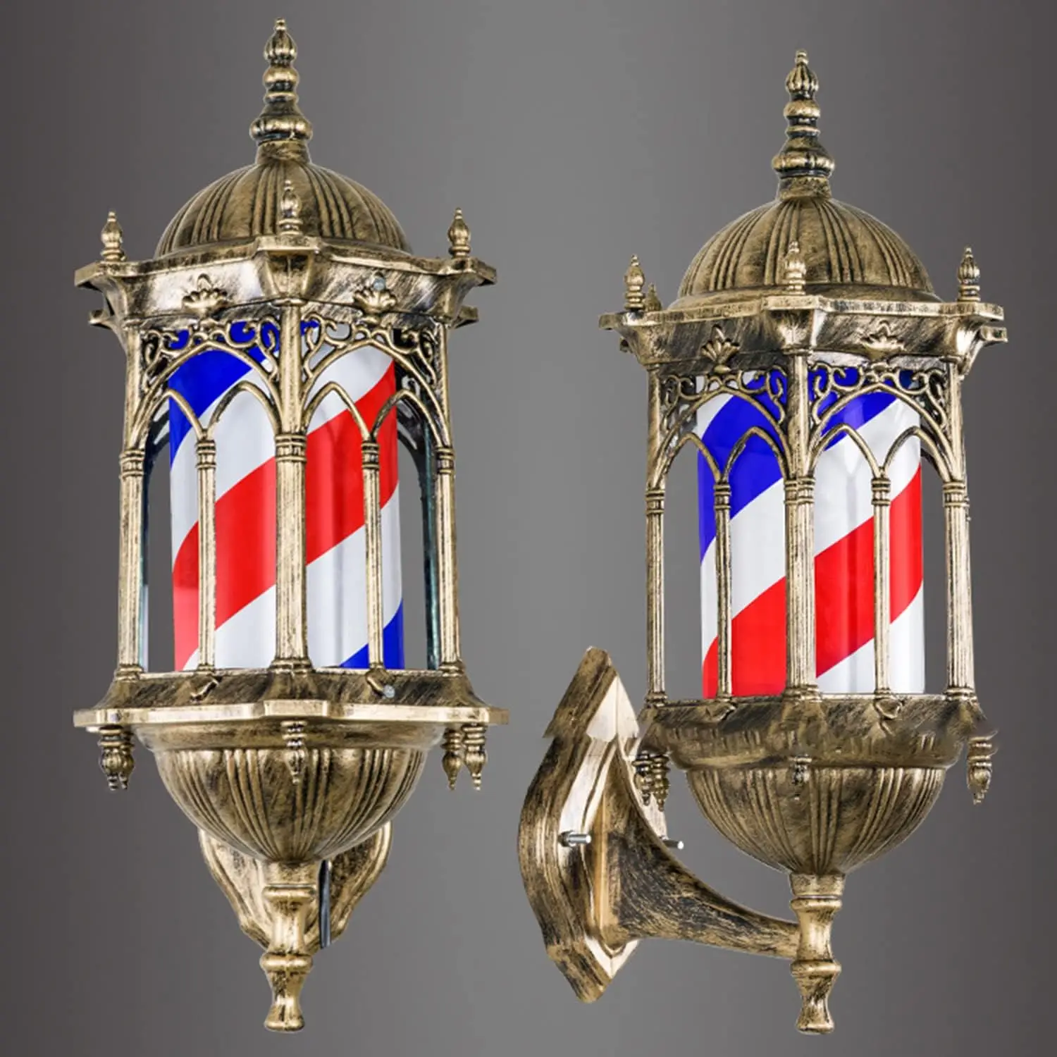 Вывеска для парикмахерского салона вертикальная открытая водонепроницаемая