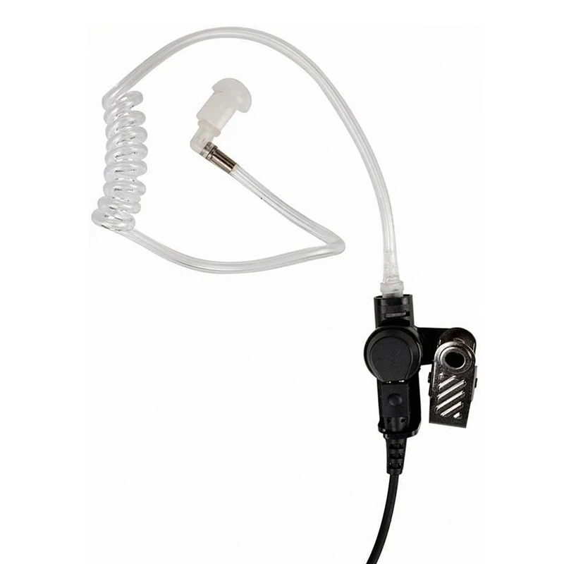 2 Pin Earpiece Headset for Motorola CP200,GP300,CLS1110,CLS1410 Walkie Talkies/Two Way Radio with Transparent Acoustic Tube