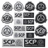 scp foundation embroidery patches tactical game armband military patch badge for clothing hat backpack clothes stickers