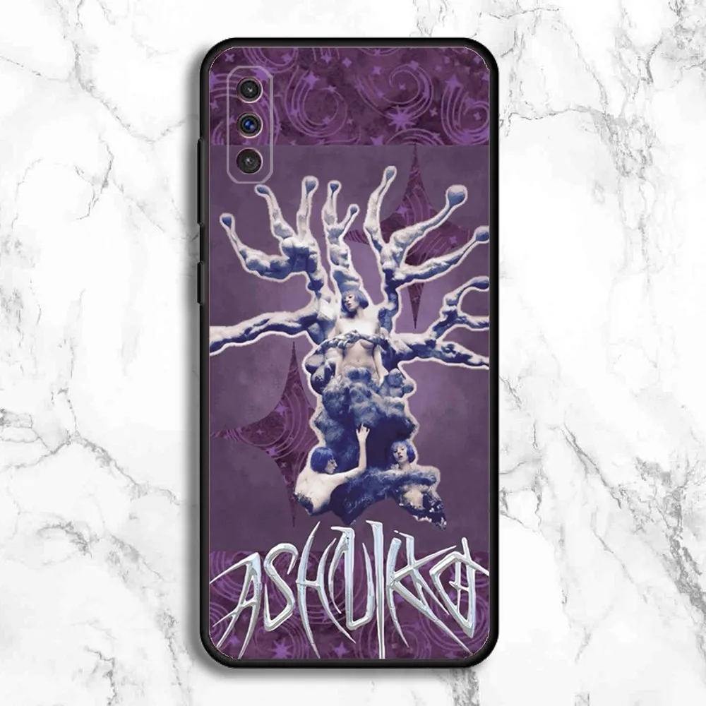 Чехол для телефона Singer A-Ashnikko Samsung Galaxy A13 A21s A22 A31 A32 A52 A53 A71 A80 A91 мягкий черный чехол