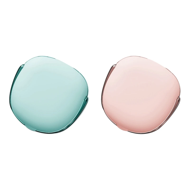 

2Set Cleaner Household Automatic Ultrasonic Cleaner Washer Glasses Lenses Box Contact Lens Cleaning Machine Green & Pink