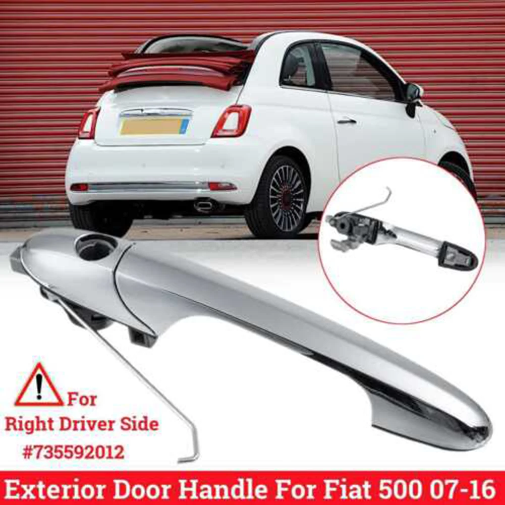 

Car Accessories Right Door Handle 735592012 Car Mirrored Chrome Finish Part For Right Door Complete With Hinge