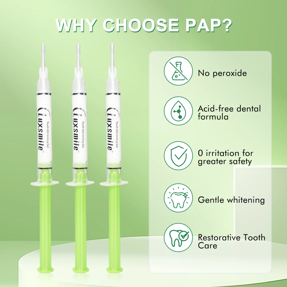 Гель для отбеливания зубов PAP 15 шт