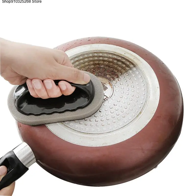 

Strong Decontamination Bath Brush Sponge Tiles Brush Hot Sale Magic Strong Decontamination Bath Brush Kitchen Clean Tools