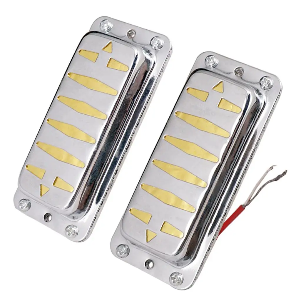 

Musical Electric Guitar Double Coil Pickup Accessories, 4pcs Mounted
