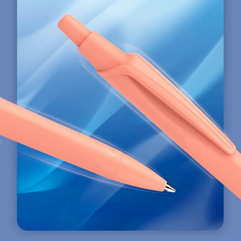 

0.5mm Makaron Color Neutral Pen German Schneider Rec Push Pen Learning Stationery Office Supplies 1 Piece Kawaii Pens Gel Pens