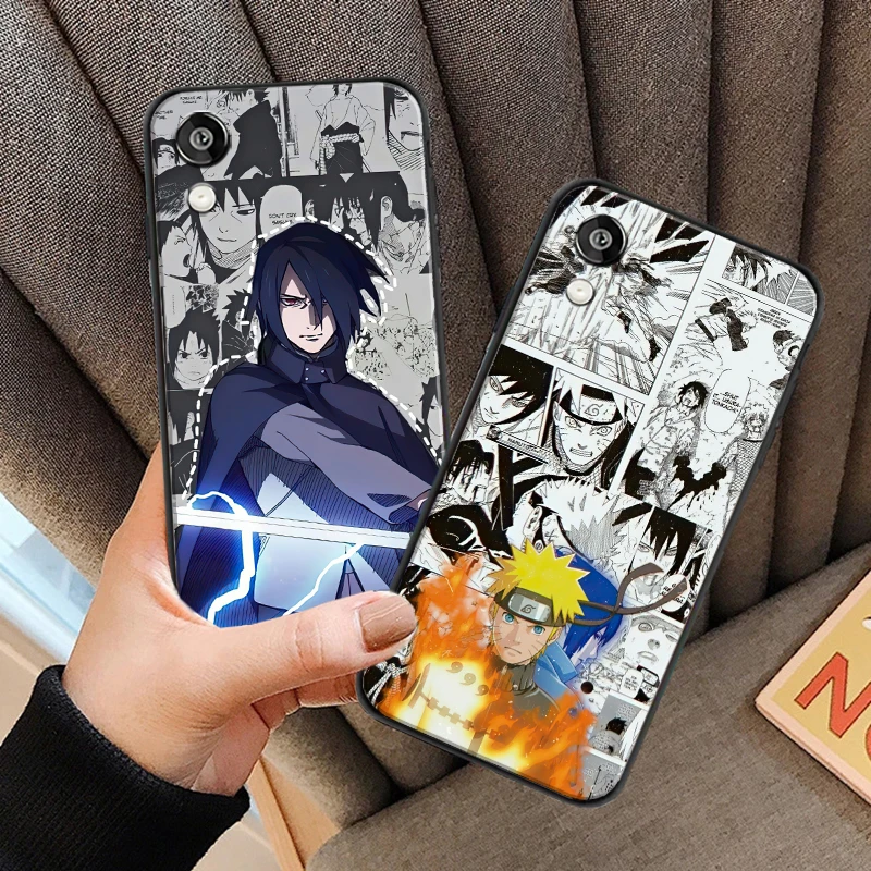 

NARUTO Comic For Huawei P Smart Z 2019 2020 P20 P30 Lite Pro Phone Case Back Silicone Cover Liquid Silicon Black Funda Soft
