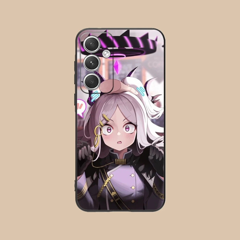 Синий архив Hina Чехол для мобильного телефона Samsung Galaxy S24 S23 S22 S21 S20 S10 S9 Plus FE ультра