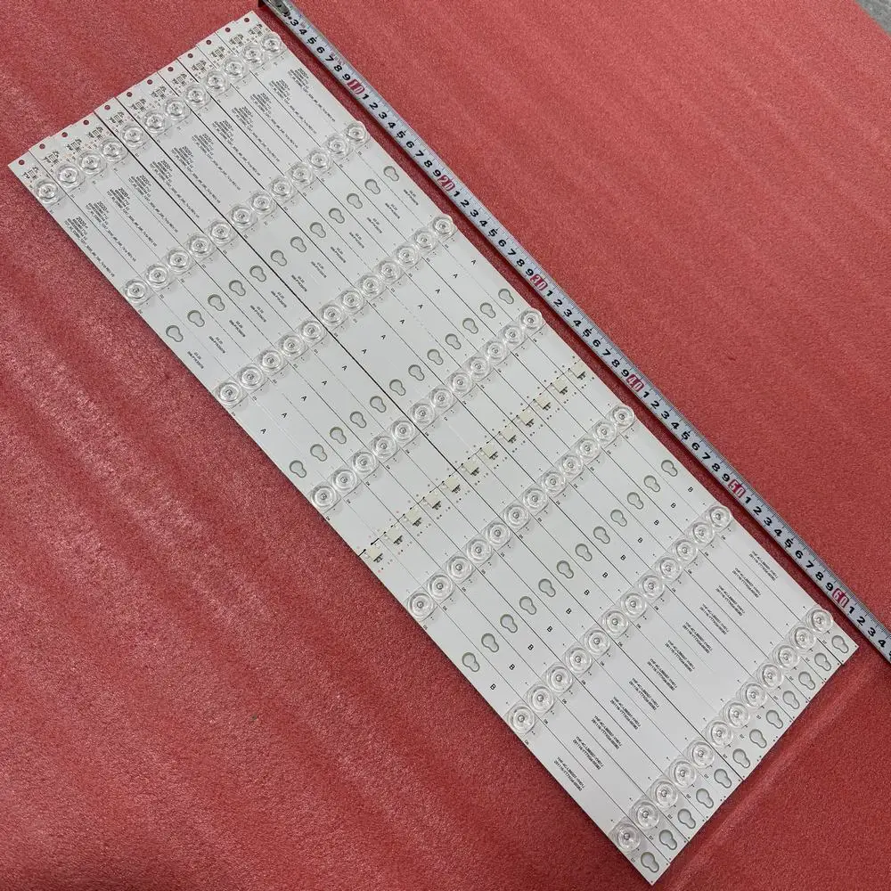 

Светодиодная лента для Thomson 65UC6306 65UC6406 65US6016 TCL U65P6006 65D2900 D65A620U 65A730U 65HR330M07A4 V2 YHF-4C-LB6507-YH01 (12 шт)