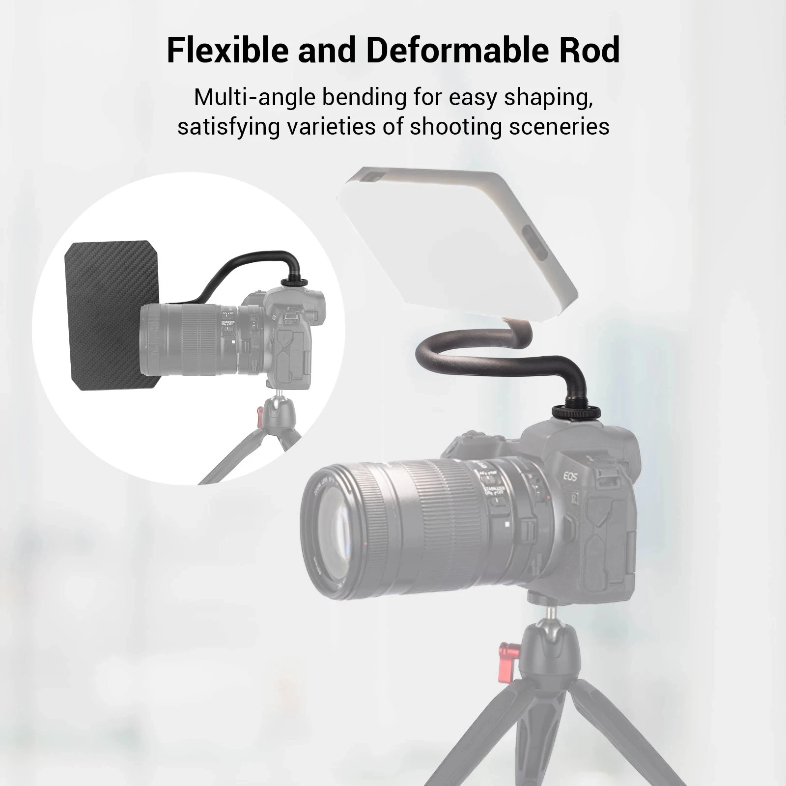 SmallRig простой затемнитель для камеры DSLR Sony Canon Nikon многоугольный гибкий с холодным