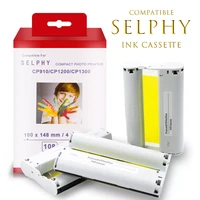 topcolor kp108in kp 36in for canon selphy cp1300 cp1200 printer ink cartridge cp900 cp910 cp1000 ink cassette 6 inch photo paper