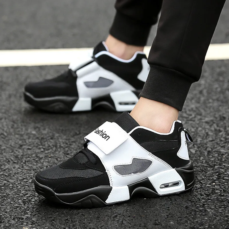 

Men High Top Fashion Sneakers Men's Vulcanized Shoes Trend Comfortable Men Casual Shoes Outdoor Non-slip Shoes Tenis Masculino