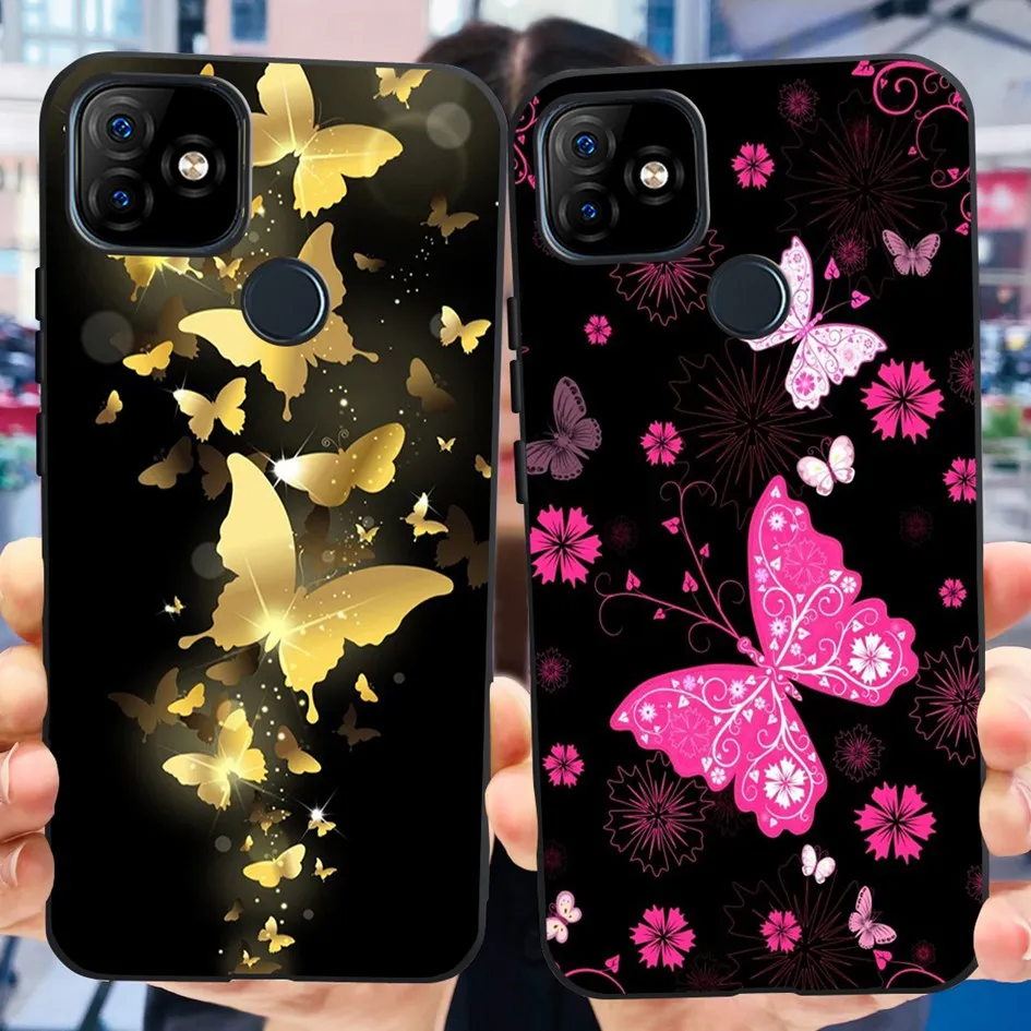 Противоударный силиконовый чехол-бабочка для ITEL Vision 1 L6005