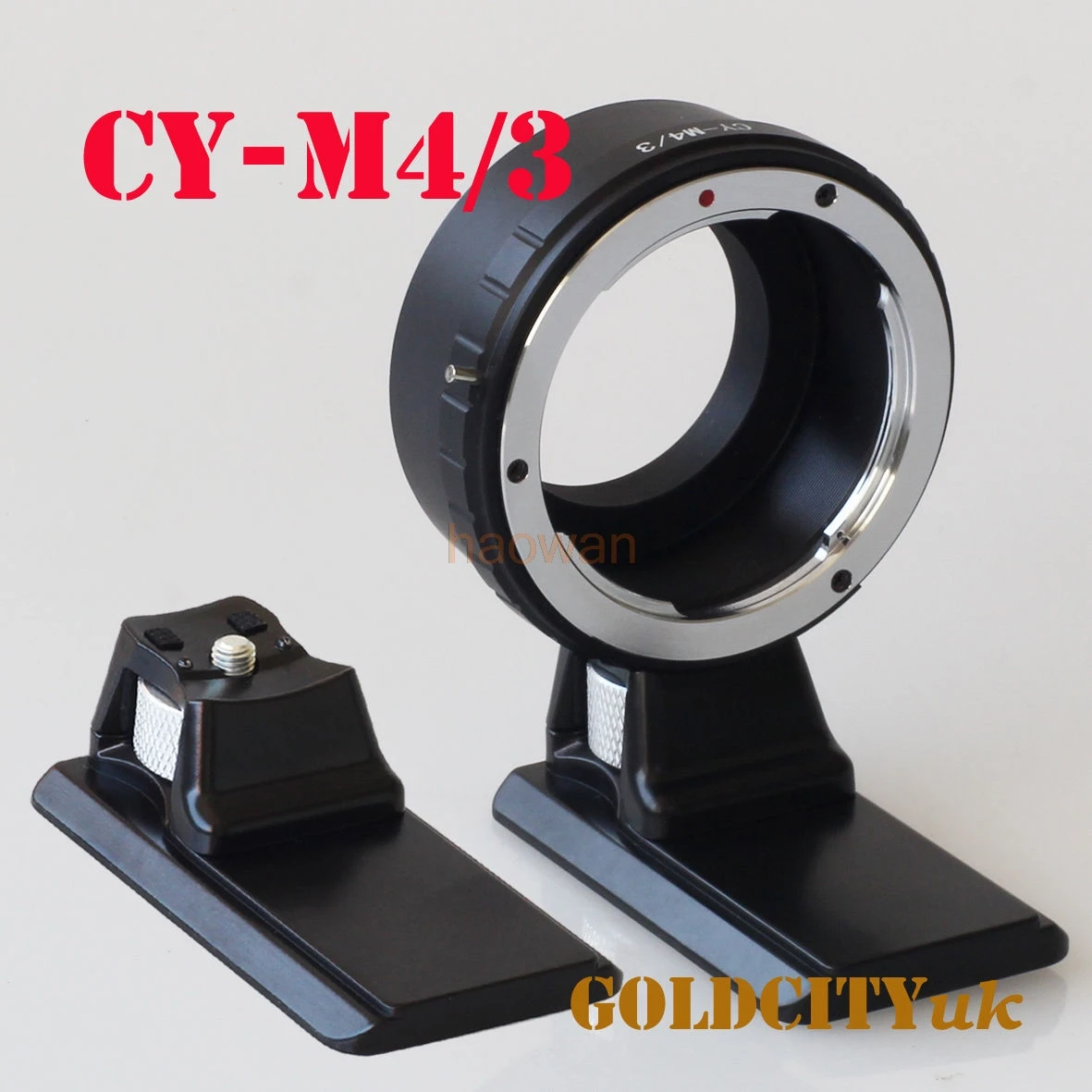 

Adapter ring with Tripod Stand for Contax C/Y yc Lens to Panasonic m43 GH4 gh5 GM1 GX9 gx85 g85 gf10 gf7 EM5 EM1 EM10 camera