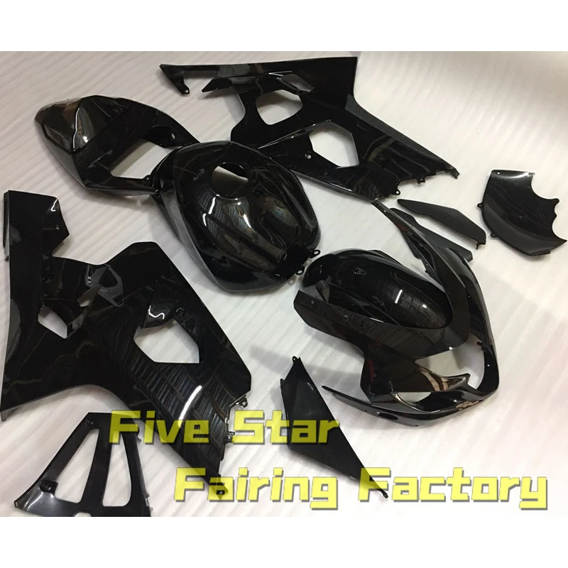 

Motorcycle Fairing Kit For Suzuki GSXR600 750 2004 2005 GSXR 600 GSXR750 K4 Bodywork Injection Mold Gloss Black