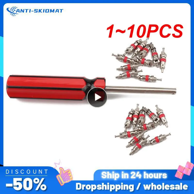 

1~10PCS Tyre Zinc Alloy Valve Stem Core Part Valve Core Wrench Car Truck Zinc Alloy Tire Tyre Valve Stem Core Part Replacement