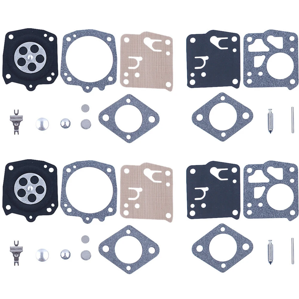 

Easy to Use 2 Sets Carb Rebuild Kit for Tillotson HS Carburetors Reliable Operation Maintain Multiple Chainsaws