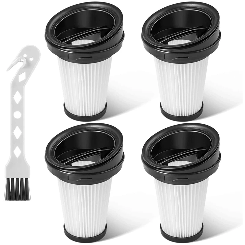 

4Pack Filters For Grundig VCH9629 VCH9630 VCH9631 VCH9632 No. 9178008590 Robot Vacuum Cleaner Parts
