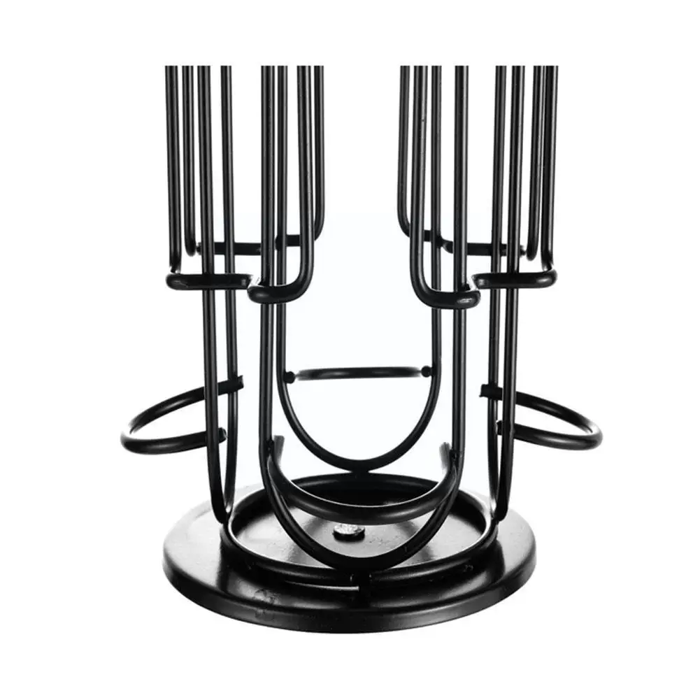 Вращающийся держатель для капсул кофе 24 чашки стойка Dolce Gusto стальная башня полки