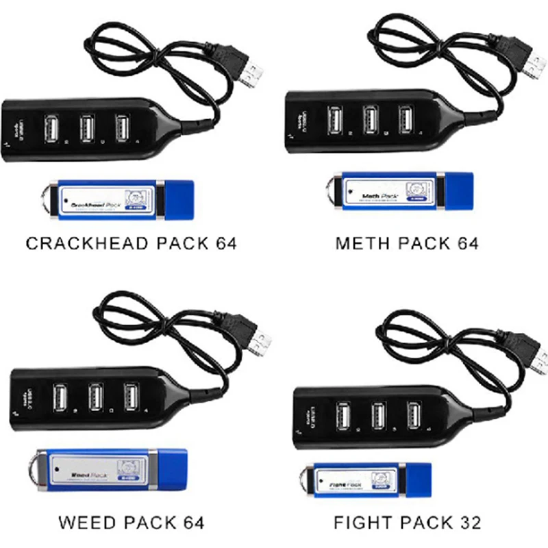 METH PACK 64 Crackhead Pack WEED Fight PS ONE MINI |