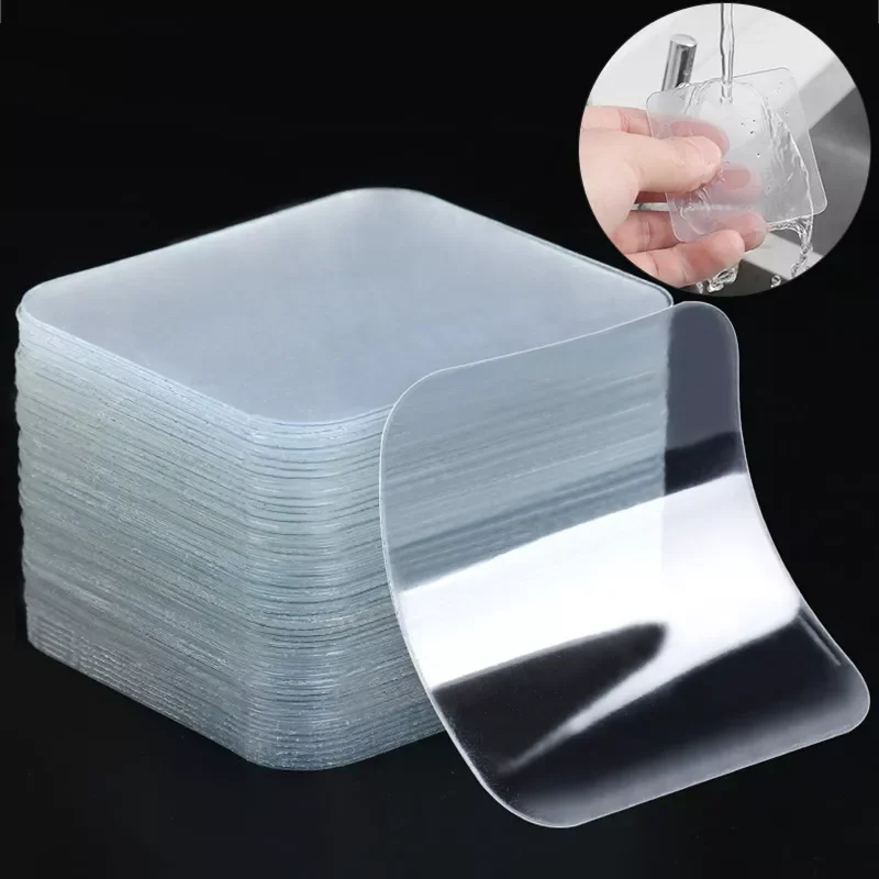 

Double-sided Stickers Nano Seamless No Punching Transparent Household Car Waterproof Wall Hangings Adhesive Glue Tapes
