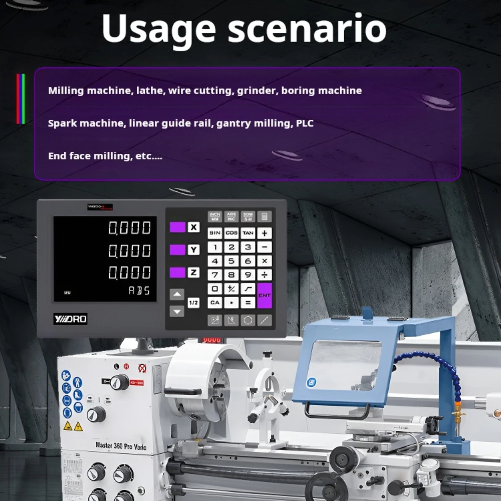 3-осевой/2-осевой ЖК-измерительный прибор с цифровым дисплеем сигнала фрезерный
