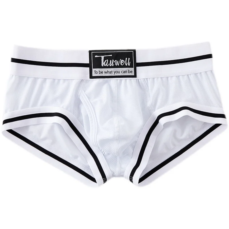 3pcs/lot men's underwear mens sexy mesh underwear boxer shorts head personality trend sports mesh boxers.