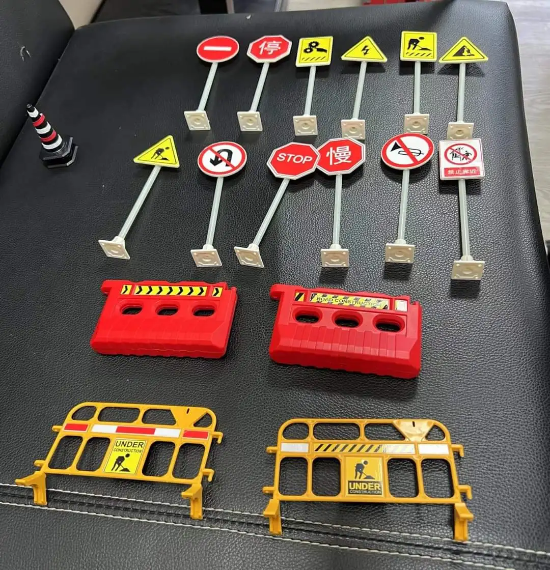 Kabolite Новые Запасные Части Дорожные знаки для игрушек RC гидравлический погрузчик