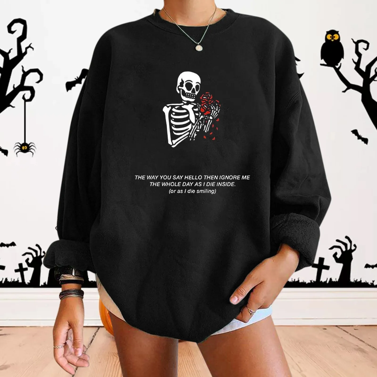 

Womens Hoodless Loose Full Zip Sweatshirt Round Neck Casual Pullover Tops Drawstring Sweatpants Outfits Set Juniors Fall Clothes